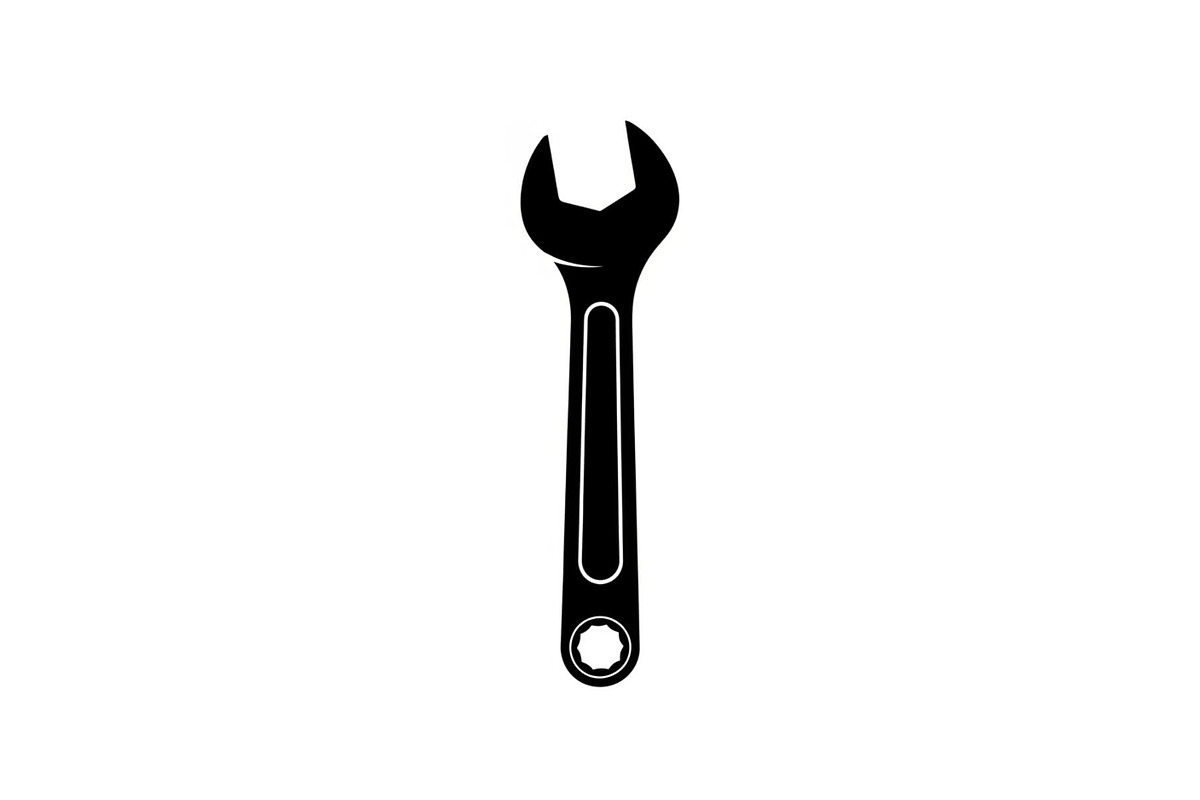 Wrench Tool Silhouette Vector Bundle, an Illustration by Amazin_art (Photo 37 of 48)