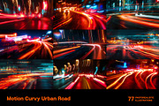 Motion Curvy Urban Roads. 77 images, an Abstract Photo by Handmadefont (Thumbnail 7 of 15)