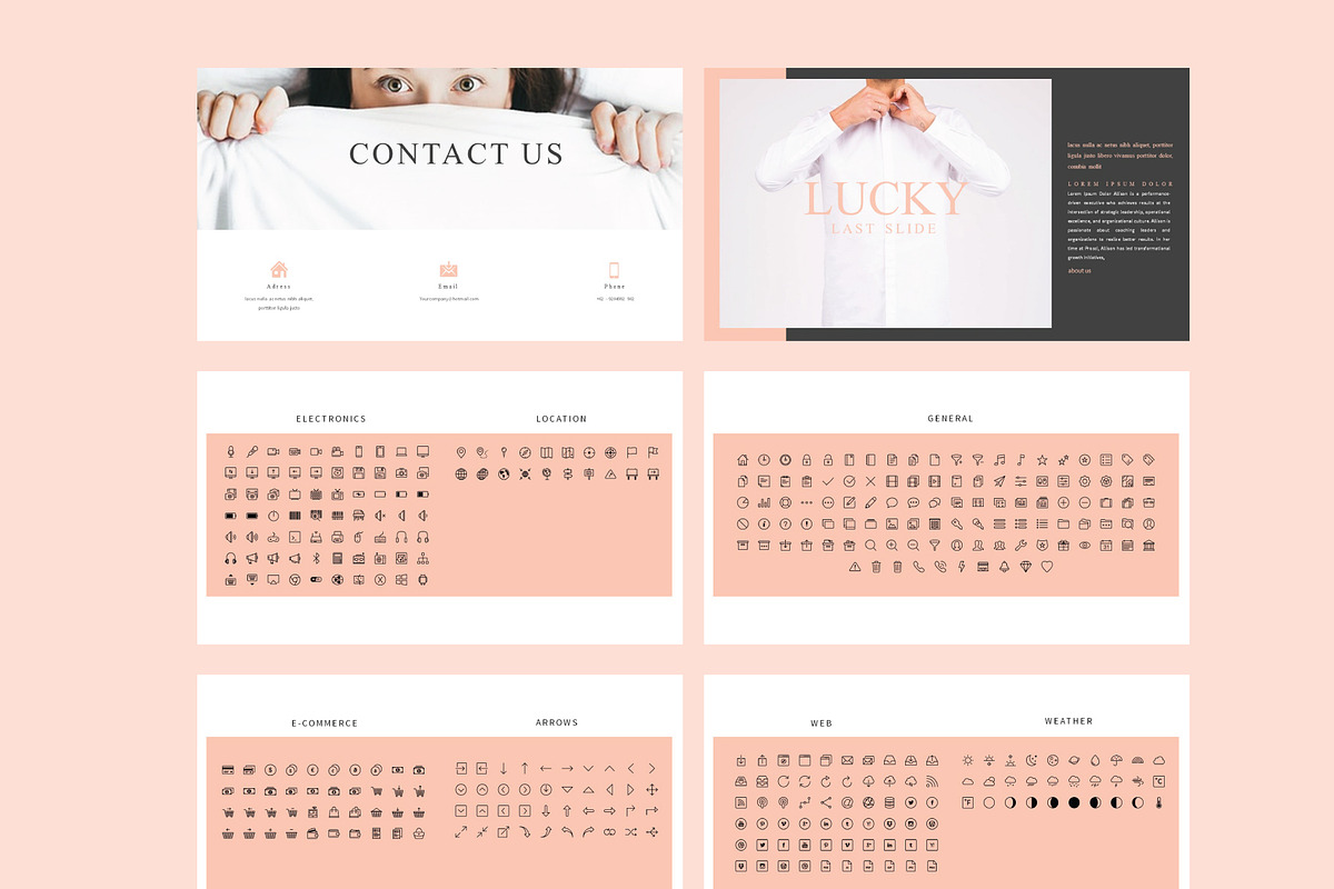 Lucky Powerpoint Template, a Presentation Template by Rocket Template