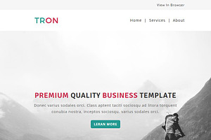 Tron - Responsive Email Template