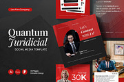 Law Firm Social Media Kit, a Social Media Template by prajapixels (Thumbnail 1 of 6)