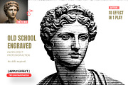 Old School Engraved Portrait Action, an Action Add-On by MRI STUDIO (Thumbnail 1 of 12)