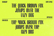 Olinkage – Modern Condensed Display, a Sans Serif Font by Haps Space (Thumbnail 9 of 16)