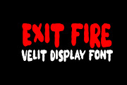 Velit - Display font, a Font by Fontcastle (Thumbnail 7 of 7)