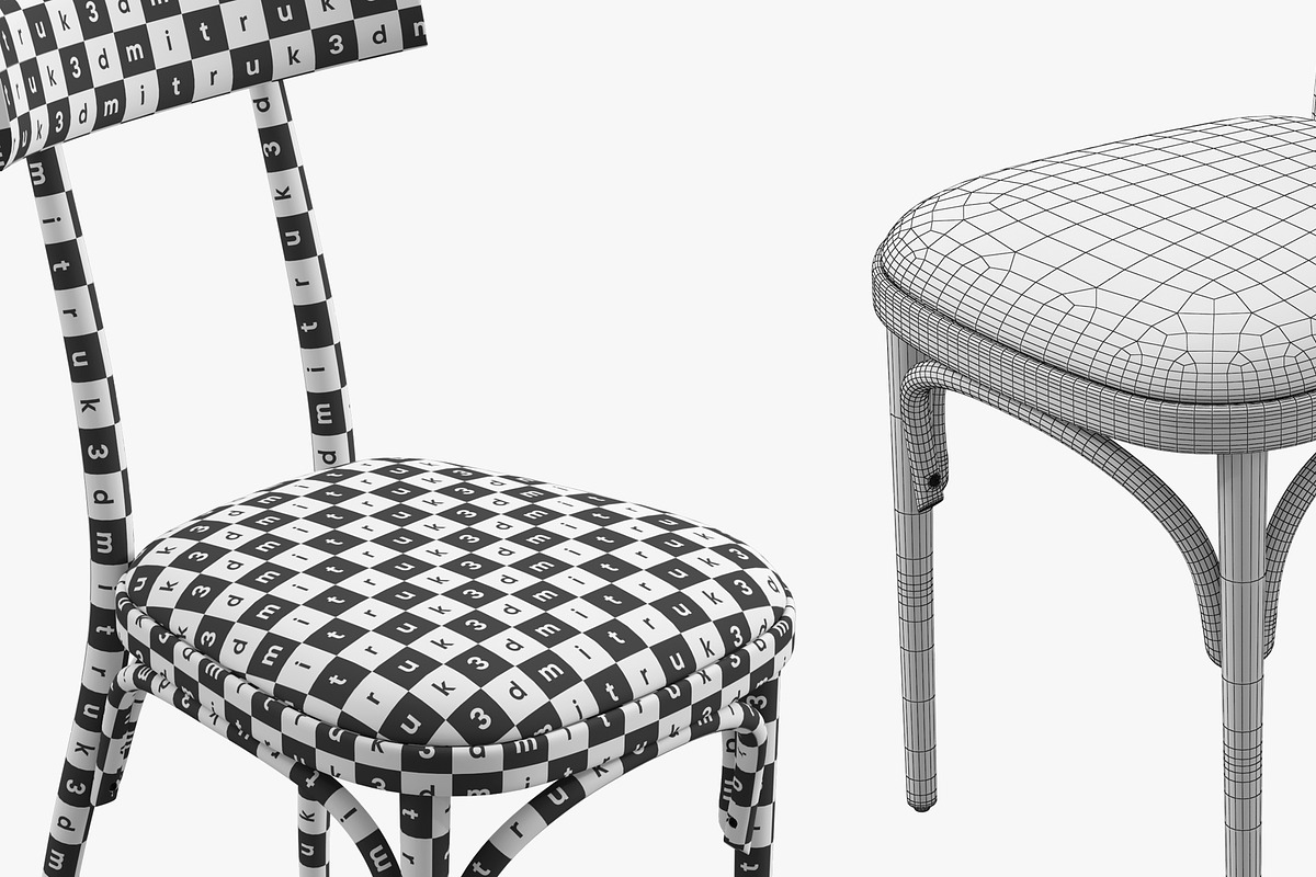 Czech chair, a Furniture 3D Model by 3dmitruk (Photo 12 of 13)