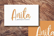 Blushon Brush Script, a Script Font by 24Design Studios (Thumbnail 4 of 9)