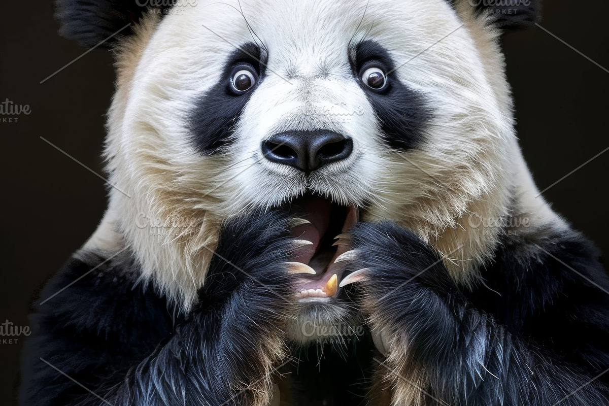 236 surprised animals, an Animal Photo by Handmadefont (Photo 118 of 241)