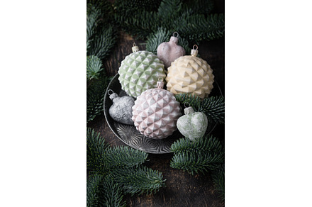 Vintage retro Christmas tree toy, a Holiday Photo by Yulia Furman