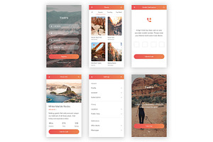 Yaatra - Travel & Tour Sketch UI Kit