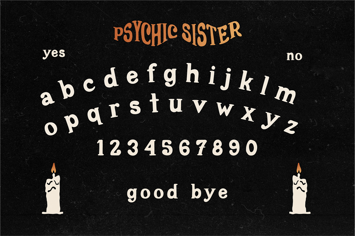 Psychic Sister Mystical Font Duo, a Serif Font by Dynamo Ultima (Photo 9 of 13)
