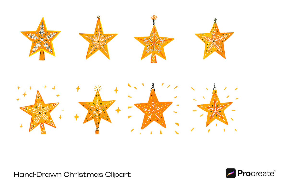 Watercolor Clipart - Christmas Joy, a Decorative Illustration by crafty (Photo 11 of 15)