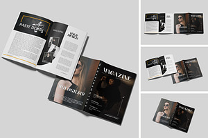 Magazine Mockup, a Magazine Template by kebunmockup