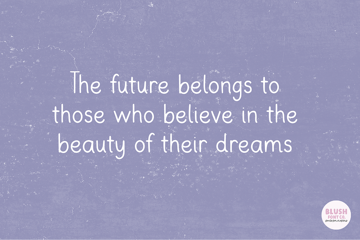 BACK TO SCHOOL Mini Font Bundle, a Sans Serif Font by Blush Font Co. (Photo 18 of 21)