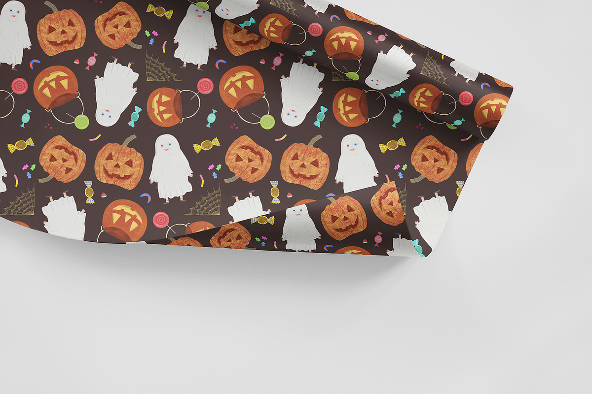 My Halloween: 8 Patterns, 28 motifs, a Pattern Graphic by Mente Volante Studio (Photo 8 of 12)
