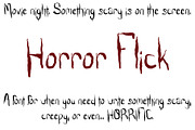 Font Horror Flick Creepy Halloween, a Script Font by PageLightStudios (Thumbnail 2 of 5)