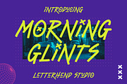 Morning Glints, a Font by Letterhend Studio (Thumbnail 1 of 9)