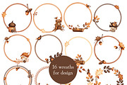 Cozy Autumn - baby clipart & pattern, a Seasonal Illustration by Linerisyart (Thumbnail 11 of 16)
