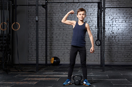 Training and sport kid in crossfit stock photo containing crossfit and