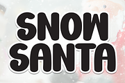 Snow Santa | Script Font, a Script Font by Scratchones (Thumbnail 1 of 8)