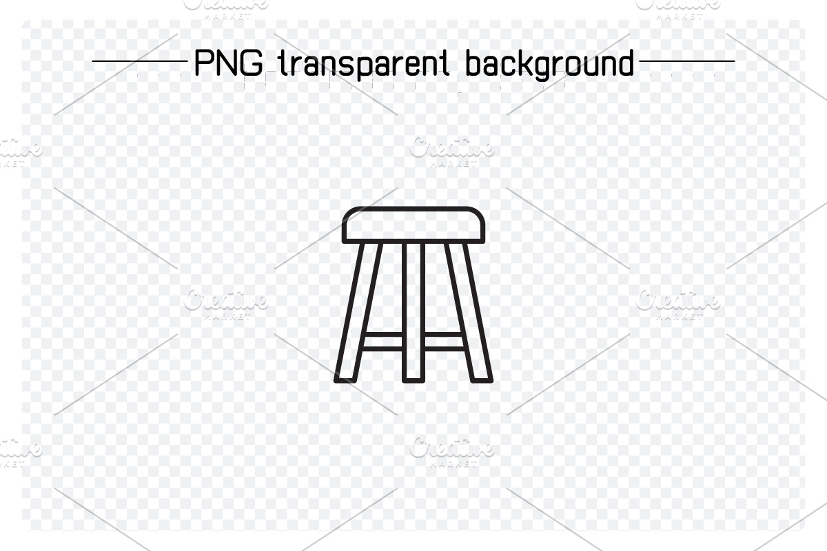 Chair and Sofa Icons, an Outline Icon by Designfour (Photo 5 of 7)