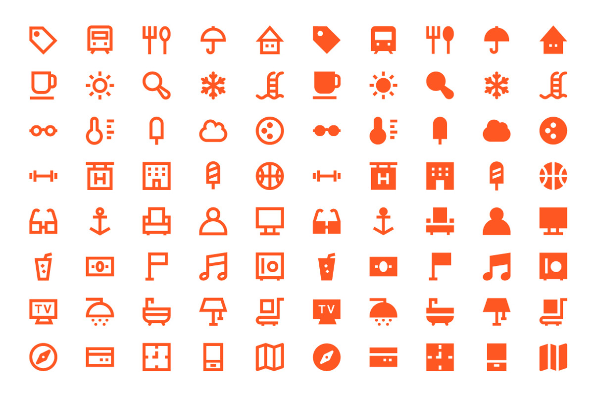 Summer and Holidays Material Icons, a Solid Icon by Creative Stall (Photo 4 of 4)