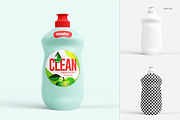 Dishwashing Liquid Mockup Set, a Packaging Mockup by creatsy2 (Thumbnail 3 of 8)
