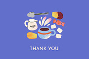 BOLD COFFEE: clipart, stickers, a Food Illustration by Elliko shop (Thumbnail 9 of 9)