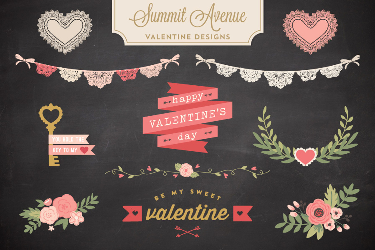 Valentine Design Bundle PNG files, an Illustration by Summit Avenue (Photo 3 of 5)