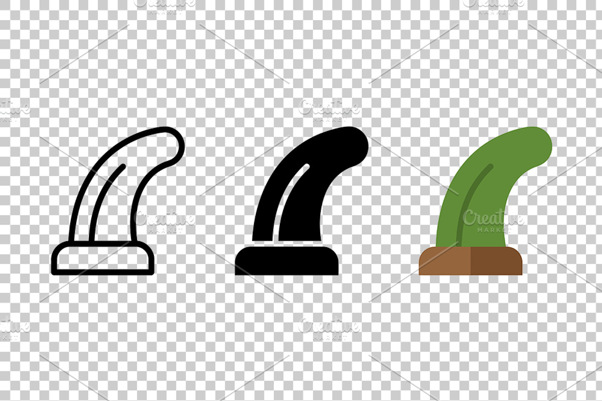 Curved Pipe Vector Icons, an Object Graphic by Artonix (Photo 3 of 3)