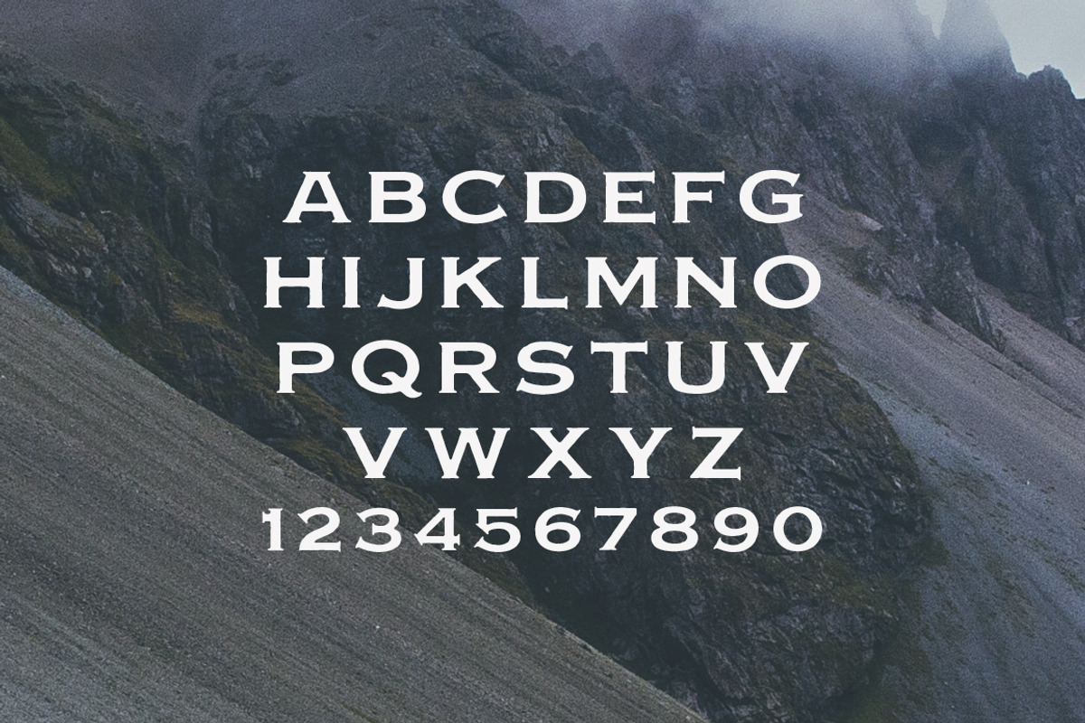 Copper Bowles - Rough Serif Font preview 7