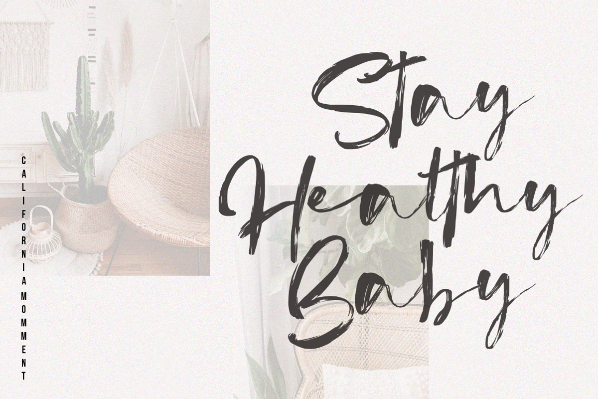 Aliters // Rough Script Font preview 2