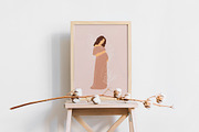 Tender Motherhood Prints Set, a Decorative Illustration by Katerina Osa (Thumbnail 3 of 9)