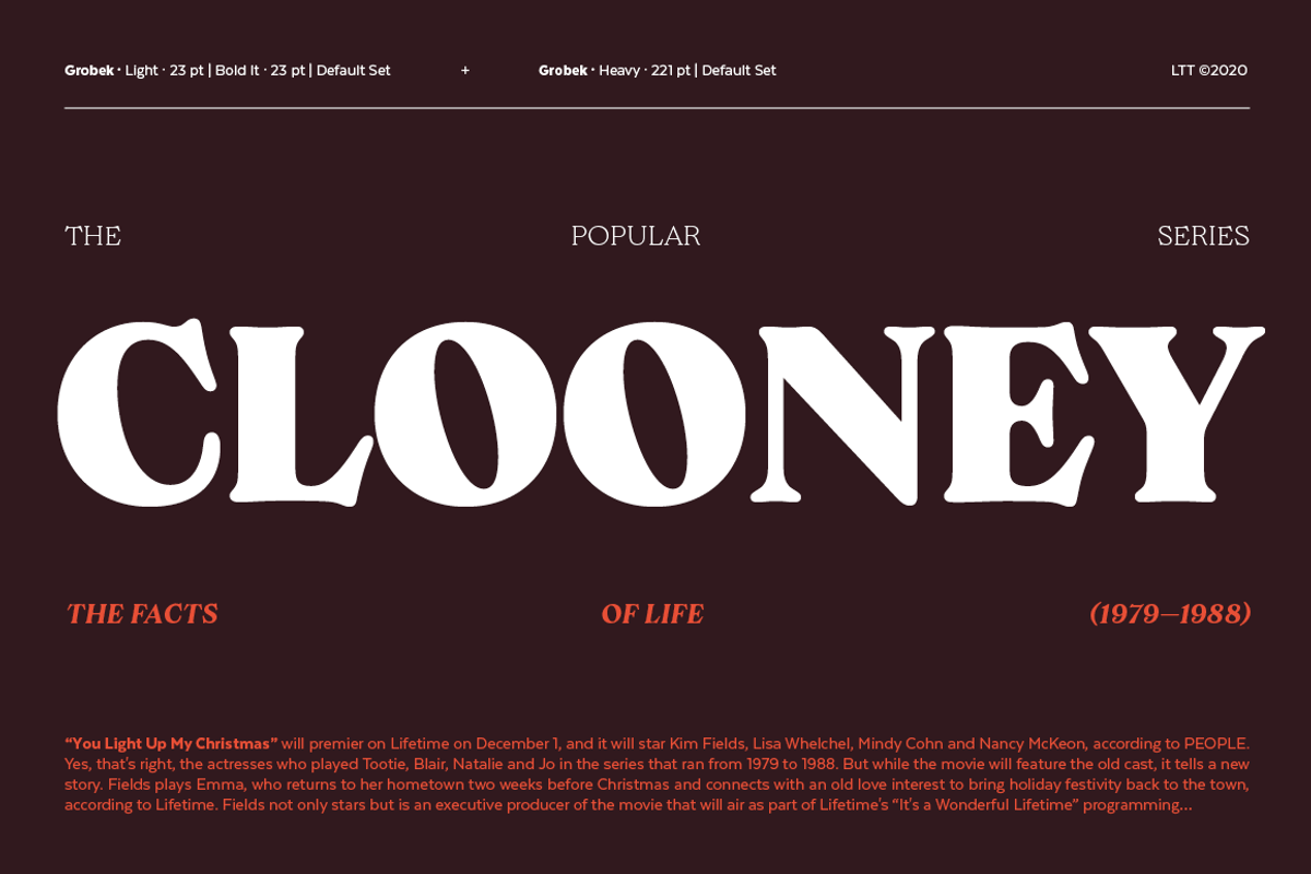 Grobek, a Serif Font by Latinotype (Photo 7 of 15)