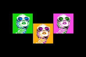 Pop Art Poster Photo Effect