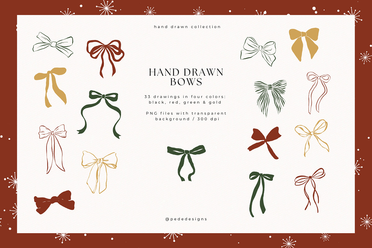 Festive Design Kit, a Seasonal Illustration by PeDe Designs (Photo 14 of 17)