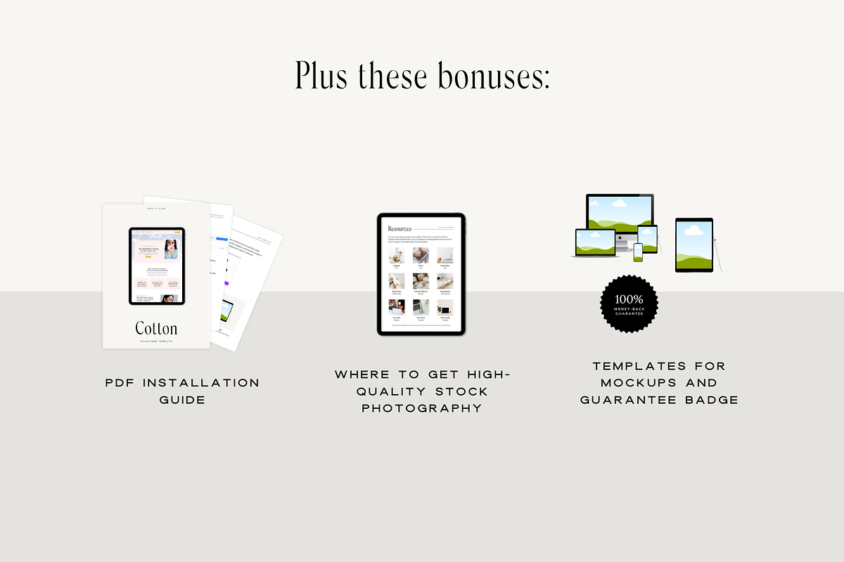 Kajabi Sales Page Template, a Landing Page Template by Pixel & Flow (Photo 6 of 9)