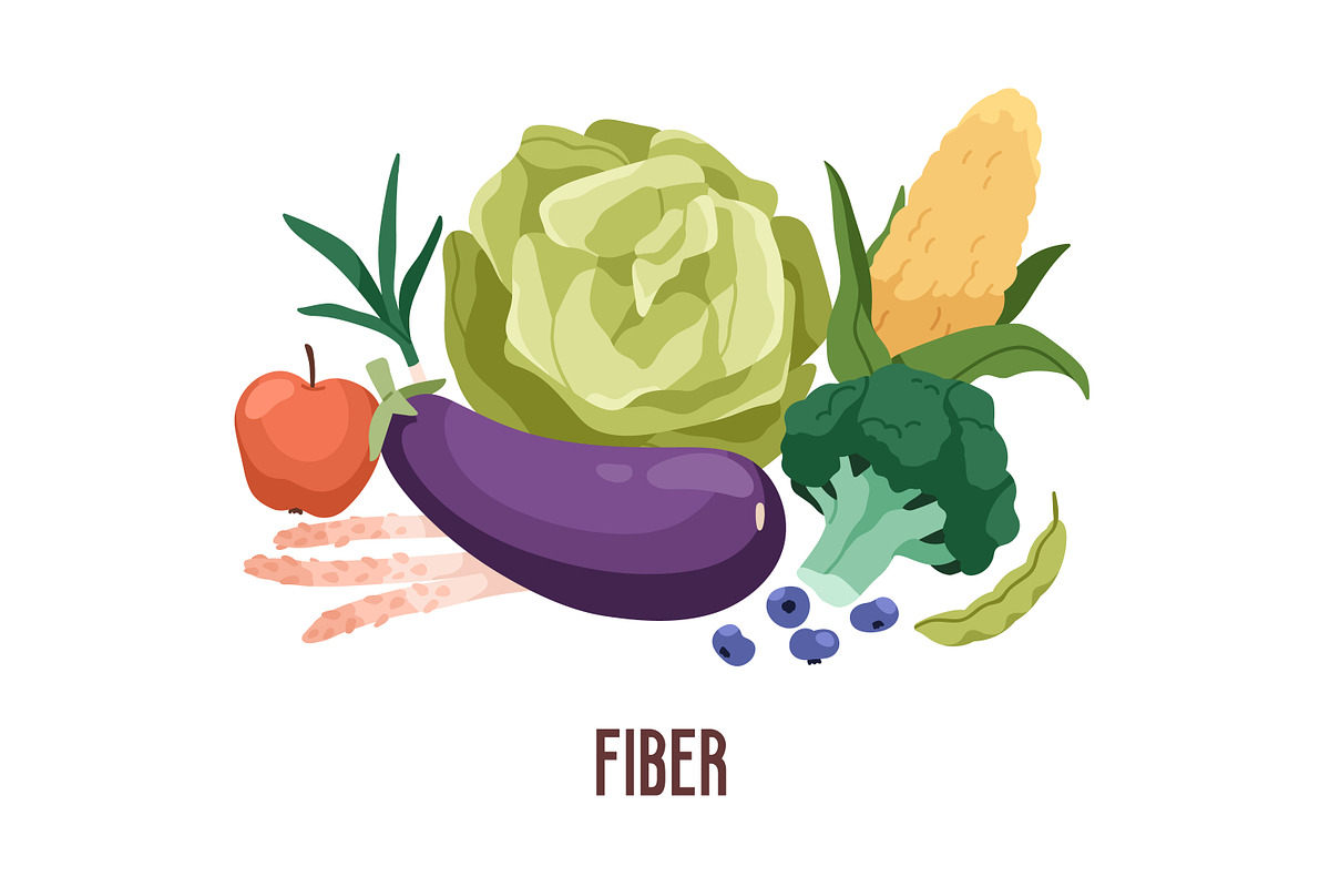 Food groups or macronutrients set, a Food Illustration by Good Studio (Photo 2 of 5)