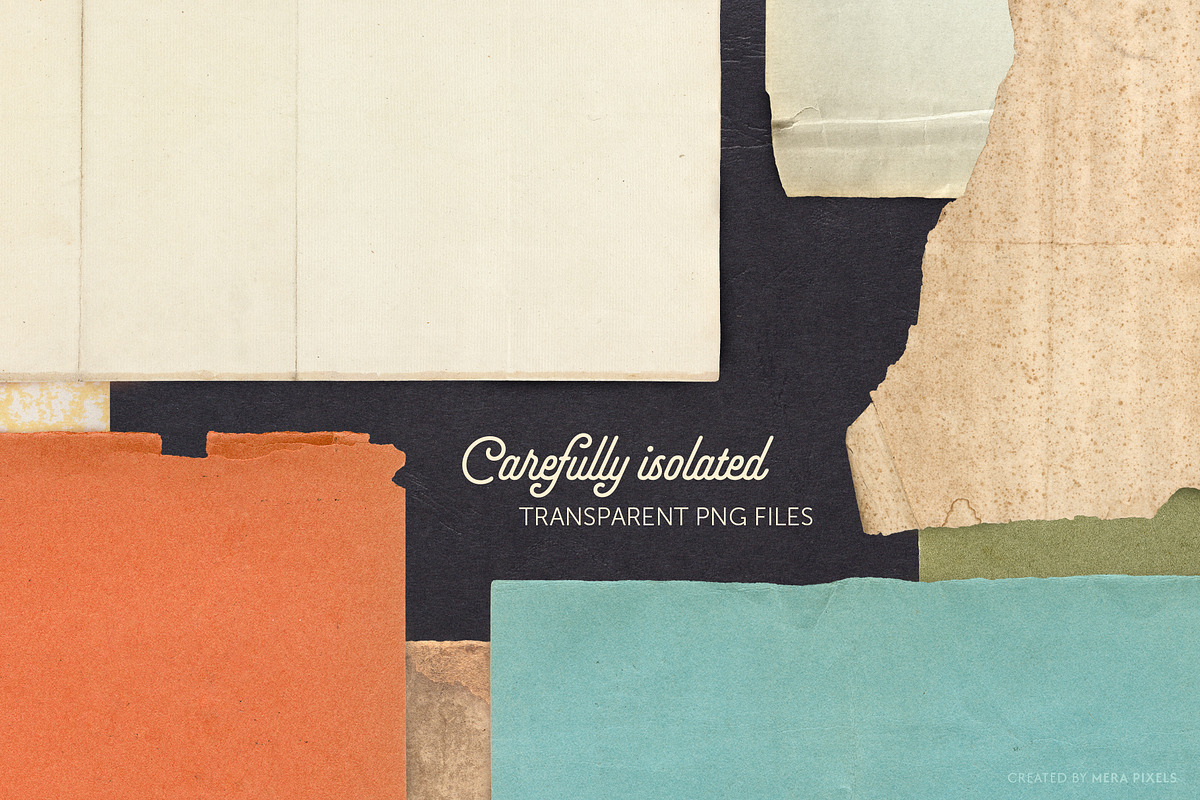Vintage Paper - Volume One, a Texture Graphic by Mera Pixels (Photo 2 of 9)