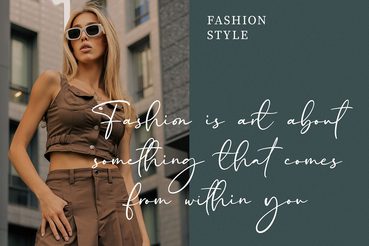 Muselint Modern Handwritten Font, a Script Font by RantautypeStudio (Photo 6 of 18)