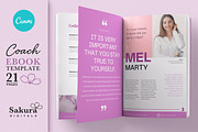 Coach Ebook Template for Canva, a Magazine Template by Sakura Digitals (Thumbnail 1 of 7)