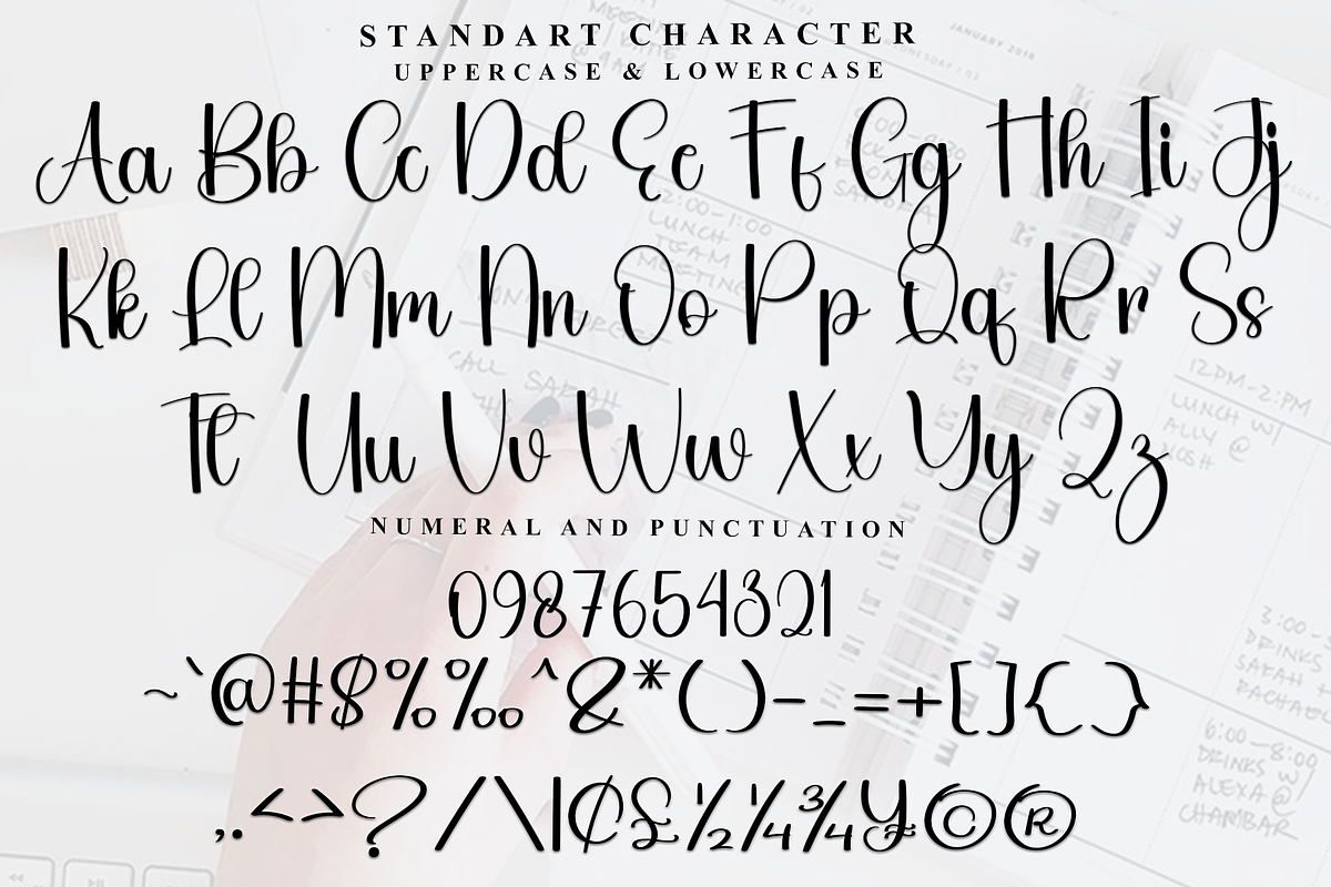 Siblings Wonderful, a Handwritten Font by FreshTypeINK (Photo 5 of 9)