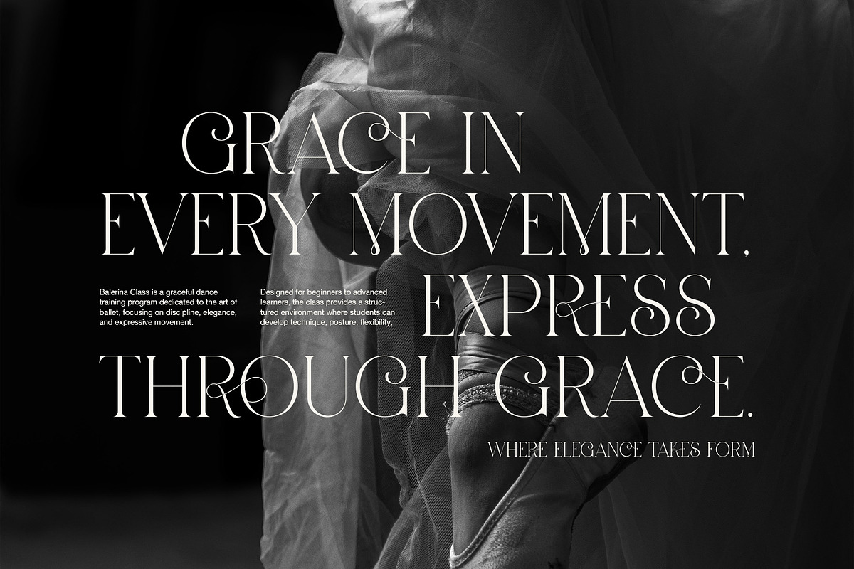 Diores Elegant Serif Font, a Serif Font by Graphicxell (Photo 6 of 8)