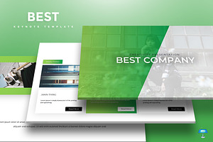 Best - Keynote Template