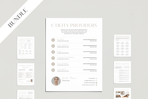 Real Estate Sheets Template BUNDLE, a Design Template by EstateElements