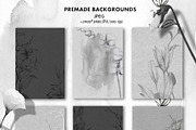 IKEBANA. Botanical Winter Kit., an Illustration by Pink Ocean (Thumbnail 11 of 16)