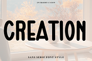 Creation, a Script Font by InermediaSTUDIO (Thumbnail 1 of 6)