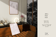 2 Frame mockup for wall art, a Print Template by DSTUDIO888 (Thumbnail 2 of 4)