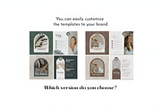 Aesthetic Blue Instagram Templates, a Social Media Template by Ink Gallery (Thumbnail 3 of 5)