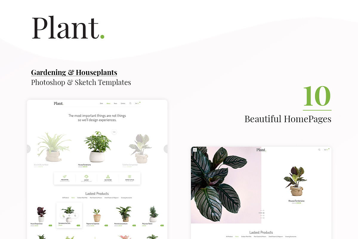 Plant - Gardening & Houseplants Temp, a Websites & App Template by EngoCreative.com (Photo 3 of 4)