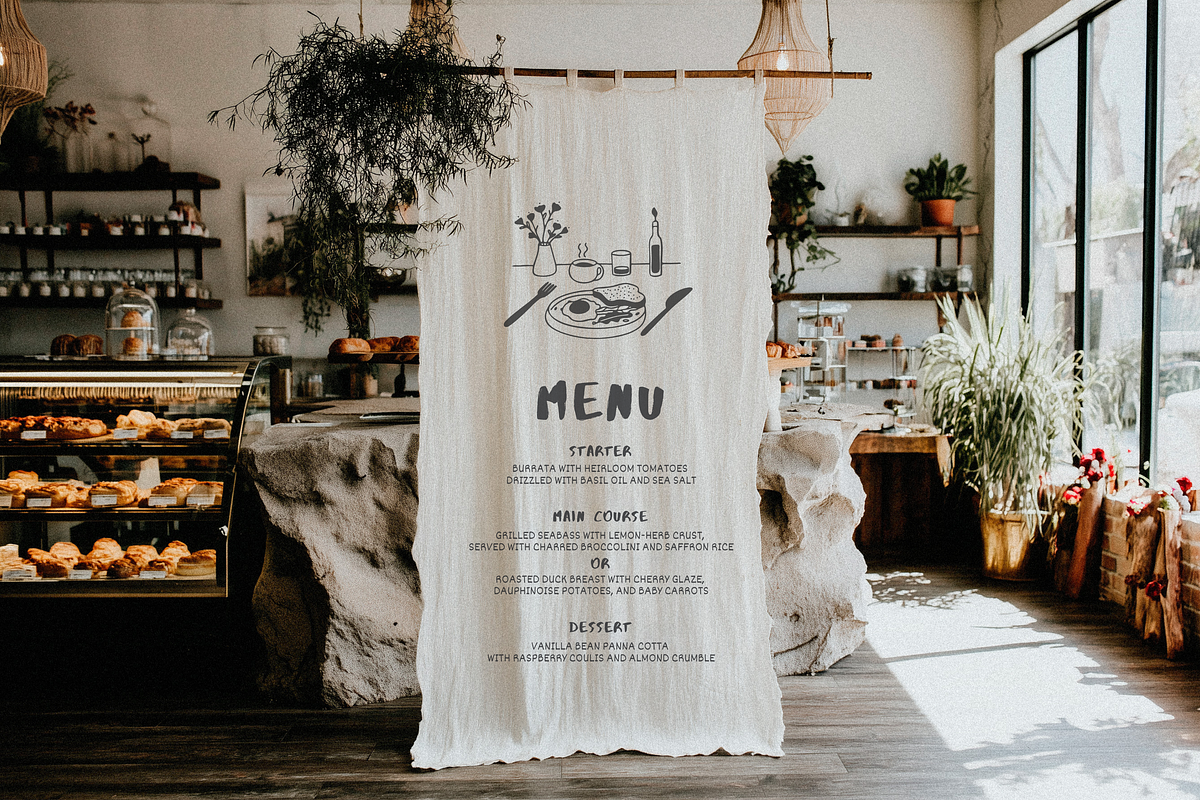 GOODIES: 70 Food & Coffee Pack, a Food Illustration by Veyla (Photo 2 of 12)
